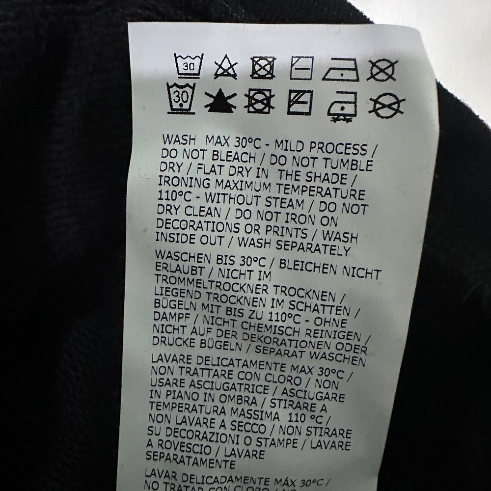 BELSTAFF 1924 Hoodie Black Mens L Pullover Phoenix Logo Luxury Streetwear Cotton - Picture 9 of 12